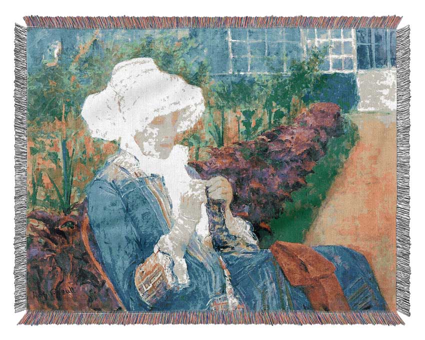 Mary Cassatt Lydia In The Garden Of Marly