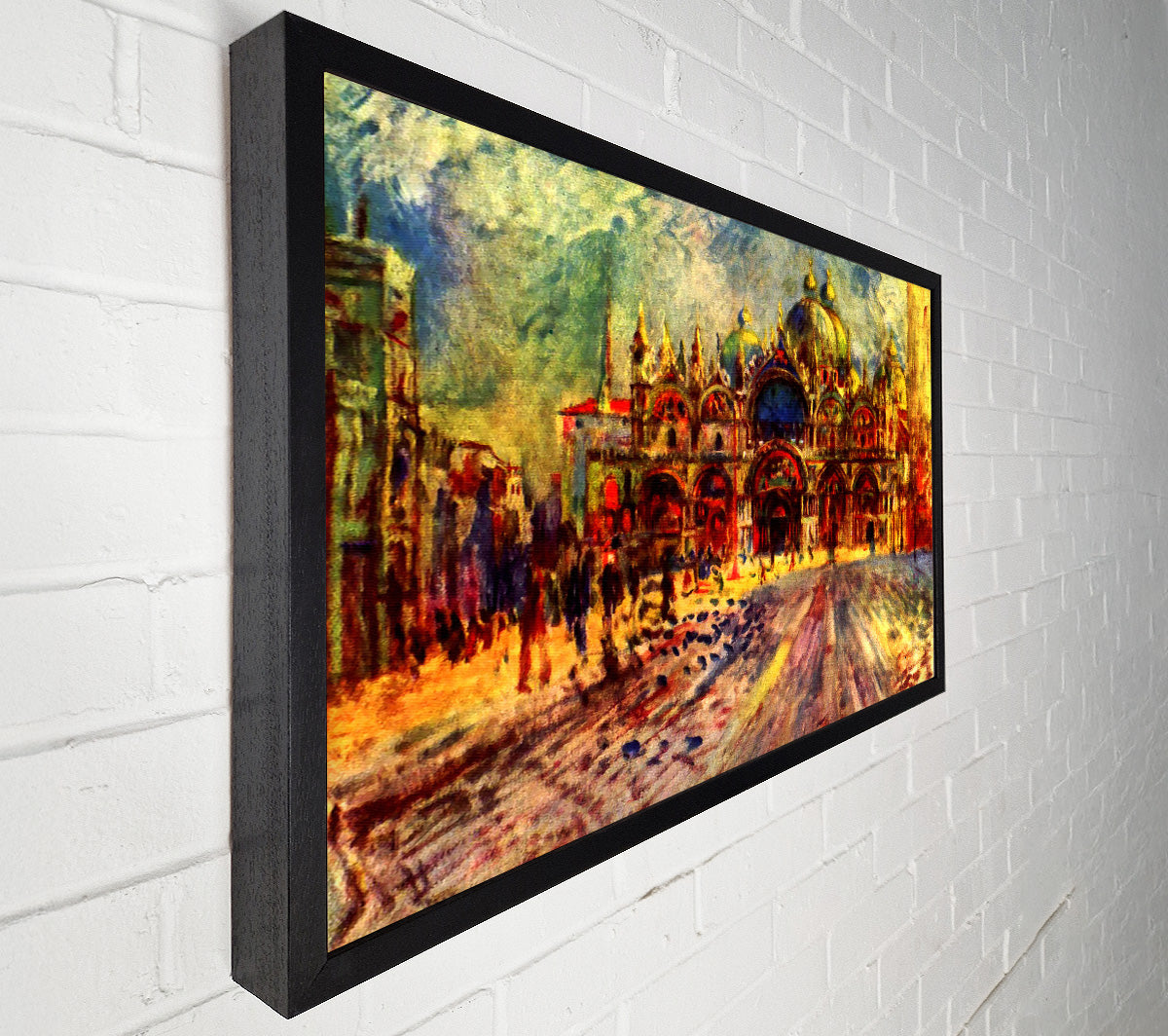 Renoir Marcus Place In Venice Canvas Wall Art