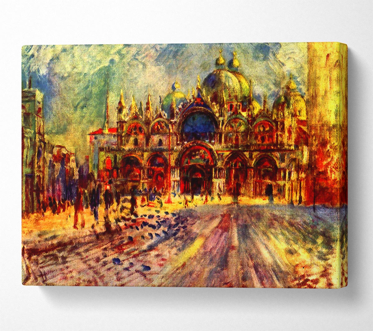 Renoir Marcus Place In Venice Canvas Wall Art
