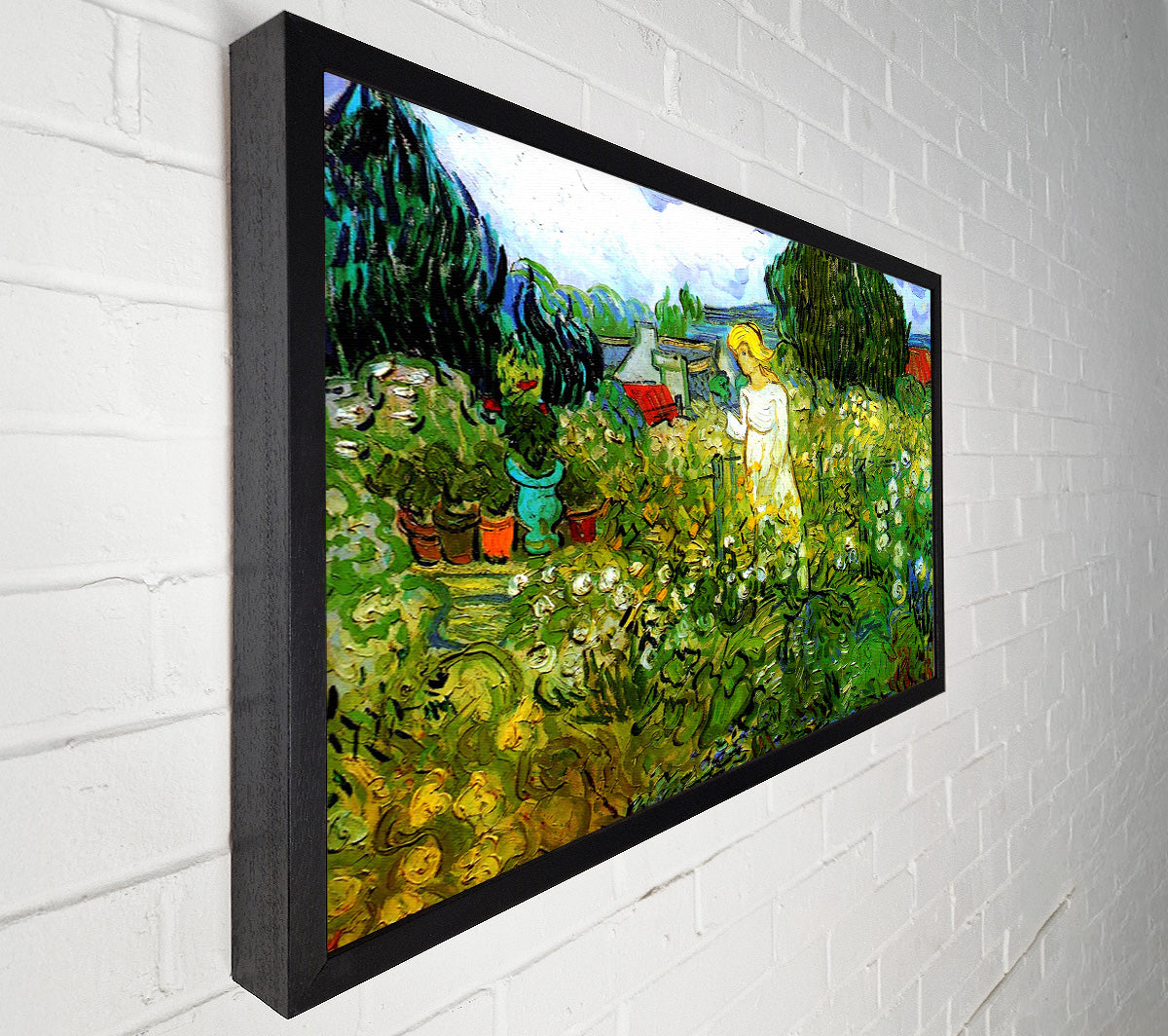 Van Gogh Marguerite Gachet In The Garden Canvas Print