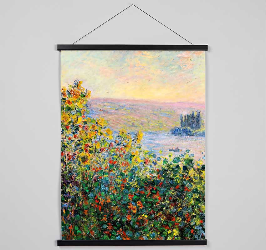 Monet Flower Beds At Vetheuil