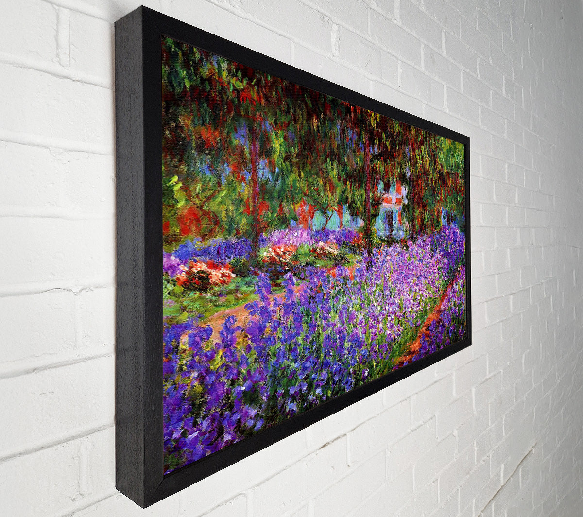 Monet Garden In Giverny Canvas Art