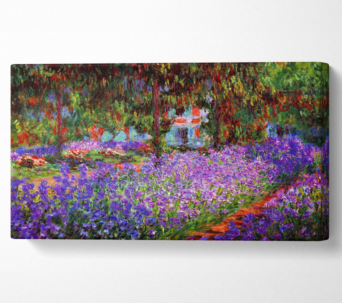 Monet Garden In Giverny Canvas Art