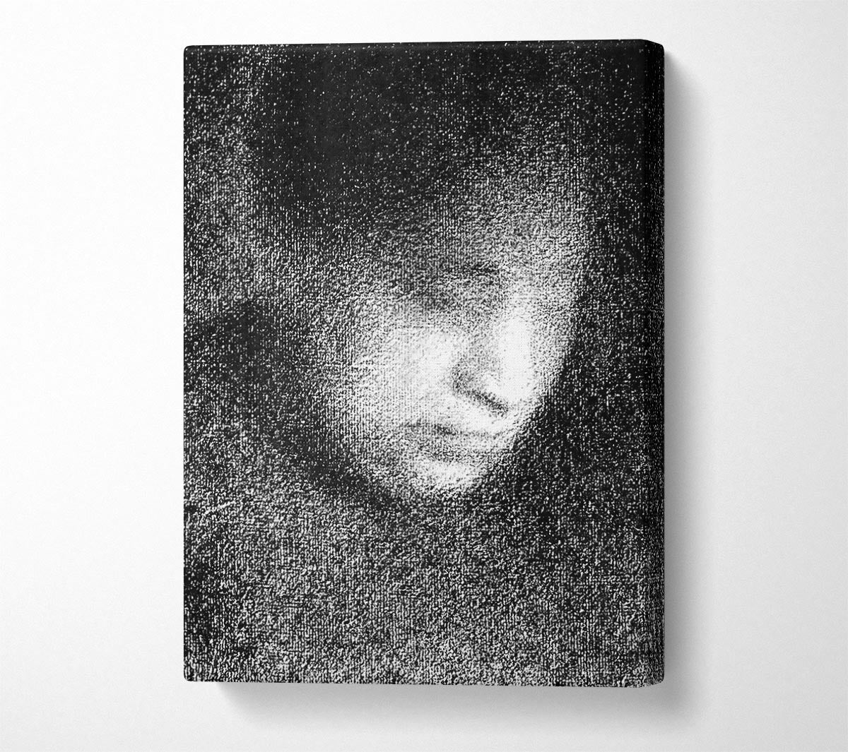 Seurat Seurats Mother Canvas Wall Art