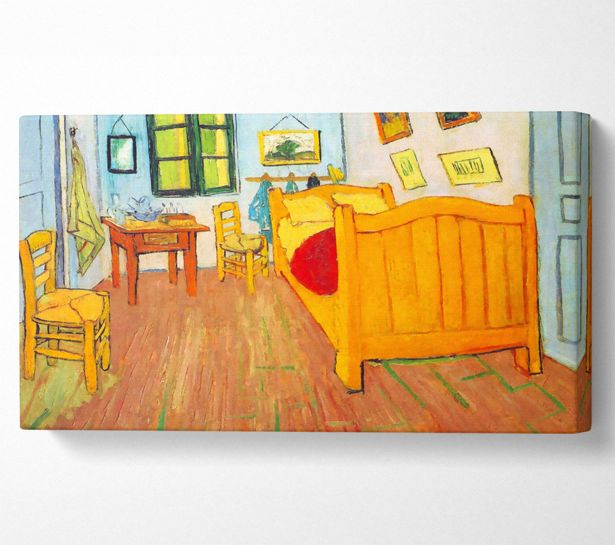 Van Gogh The Bedroom In Arles. Saint-Remy Canvas Art