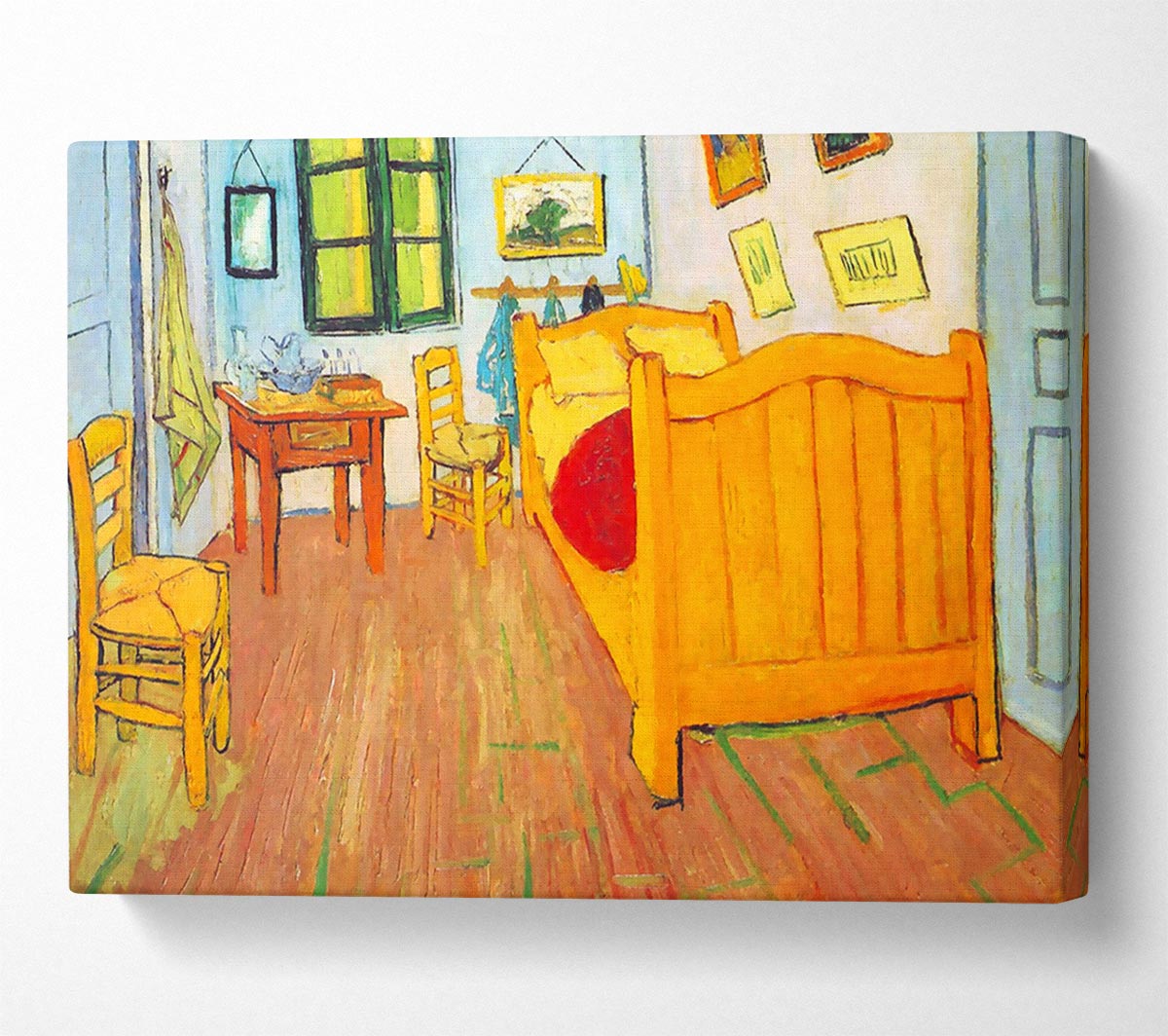 Van Gogh The Bedroom In Arles. Saint-Remy Canvas Art