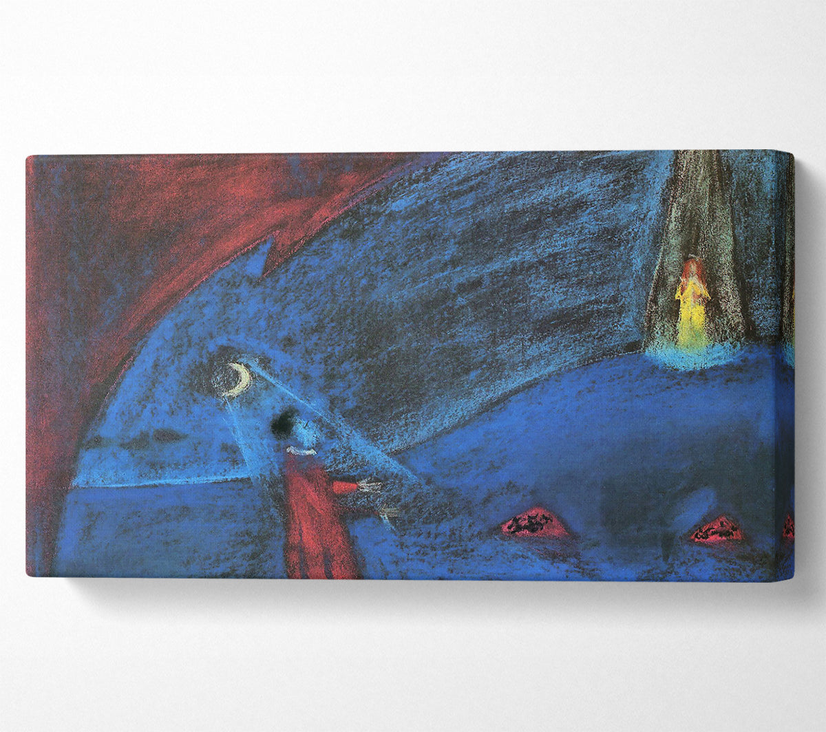 Walter Gramatte The Dreaming Boy 2 Canvas Wall Art