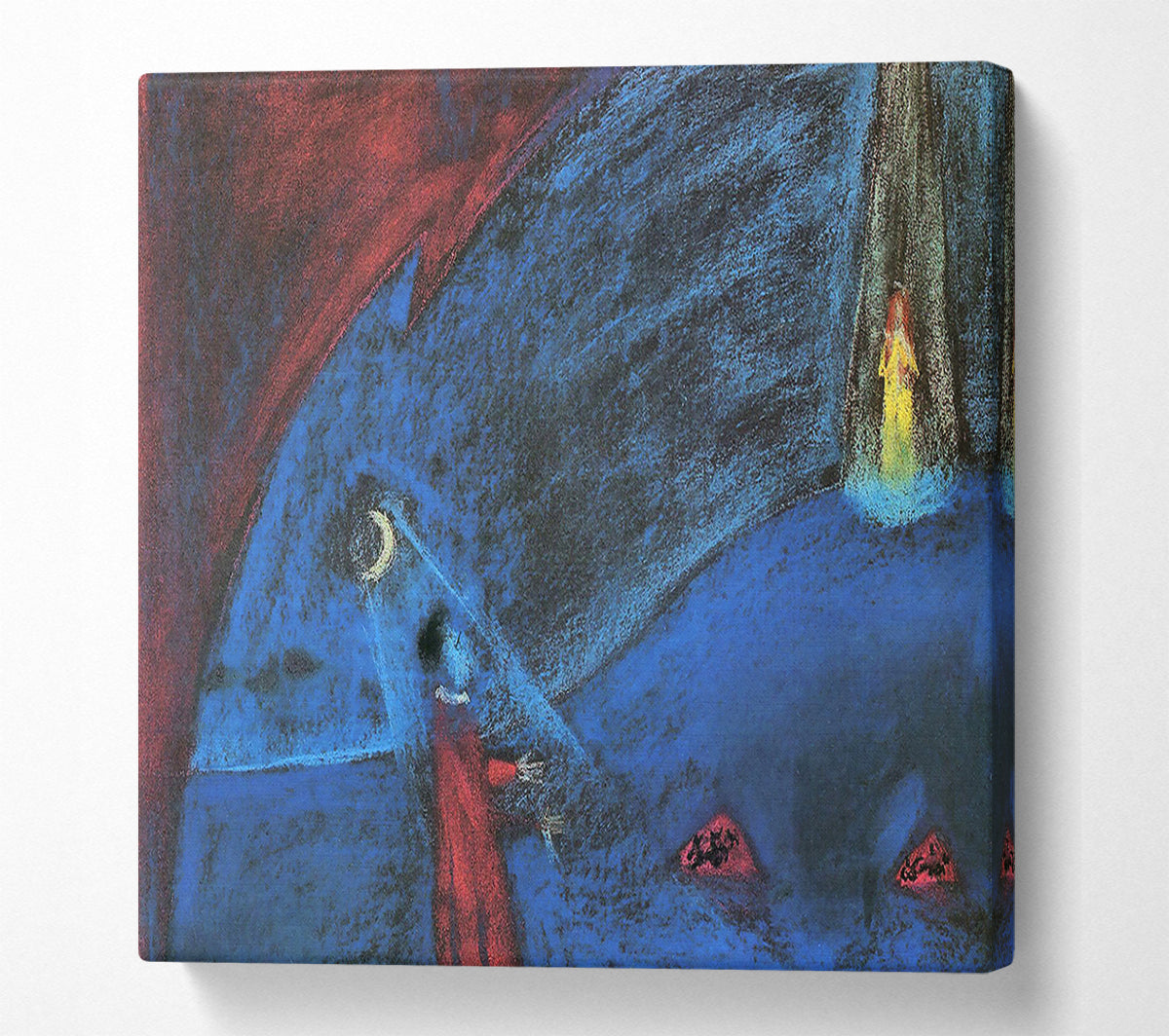 Walter Gramatte The Dreaming Boy 2 Canvas Wall Art