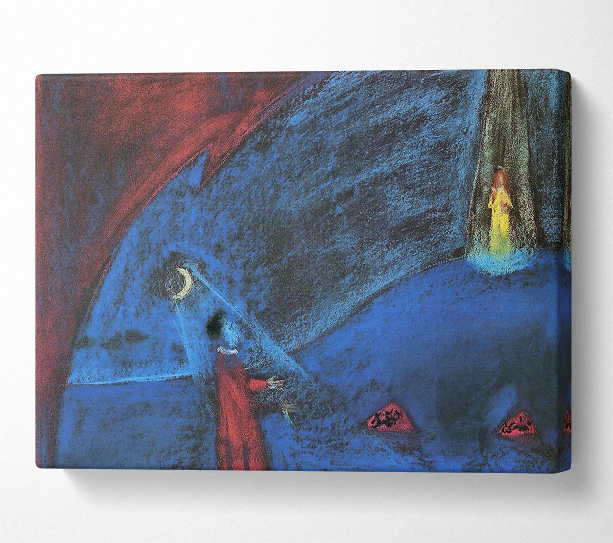 Walter Gramatte The Dreaming Boy 2 Canvas Wall Art