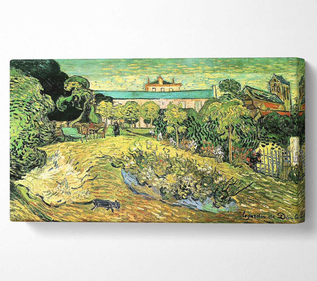 Van Gogh The Garden Of Daubigny Canvas Art