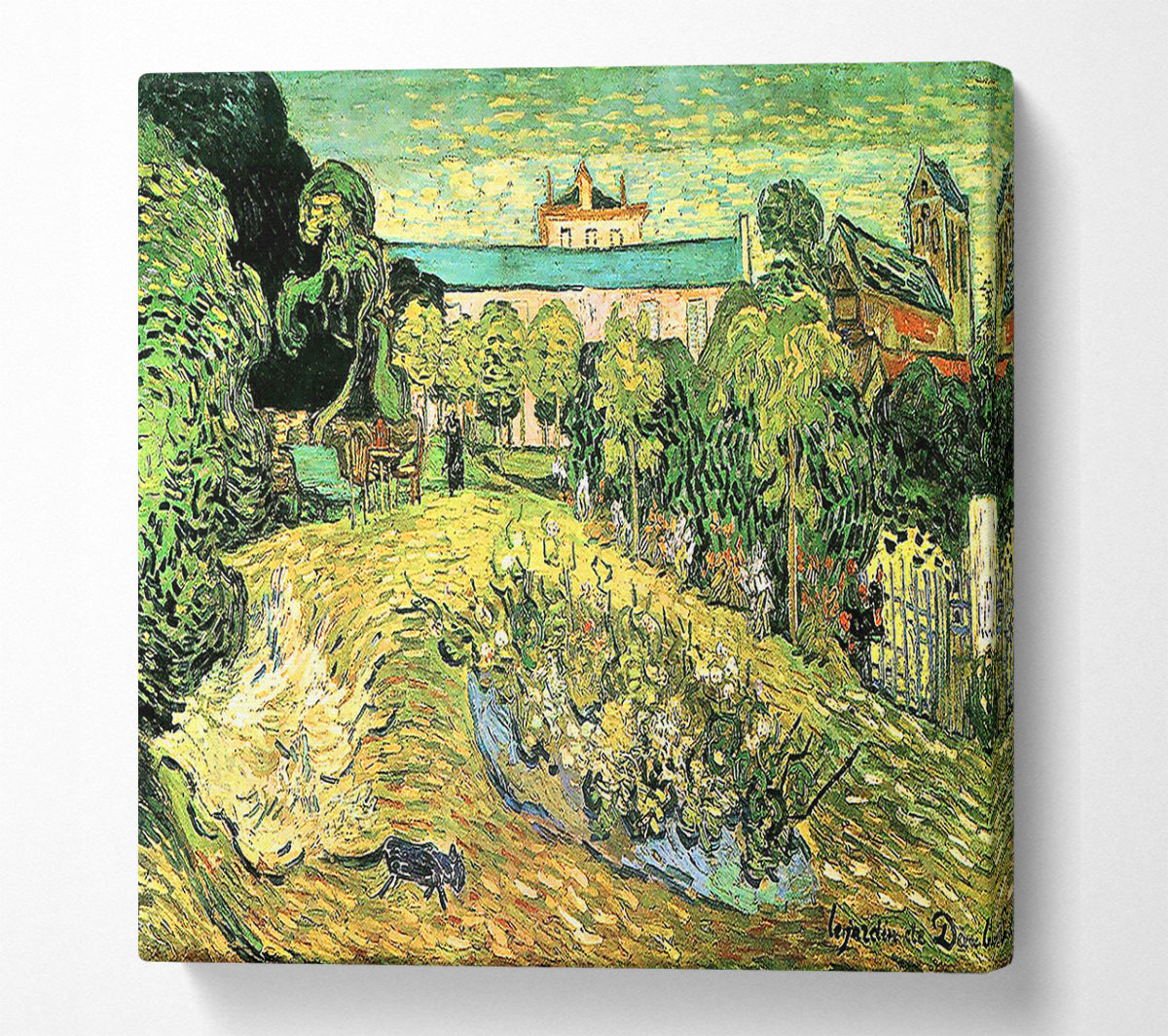 Van Gogh The Garden Of Daubigny Canvas Art