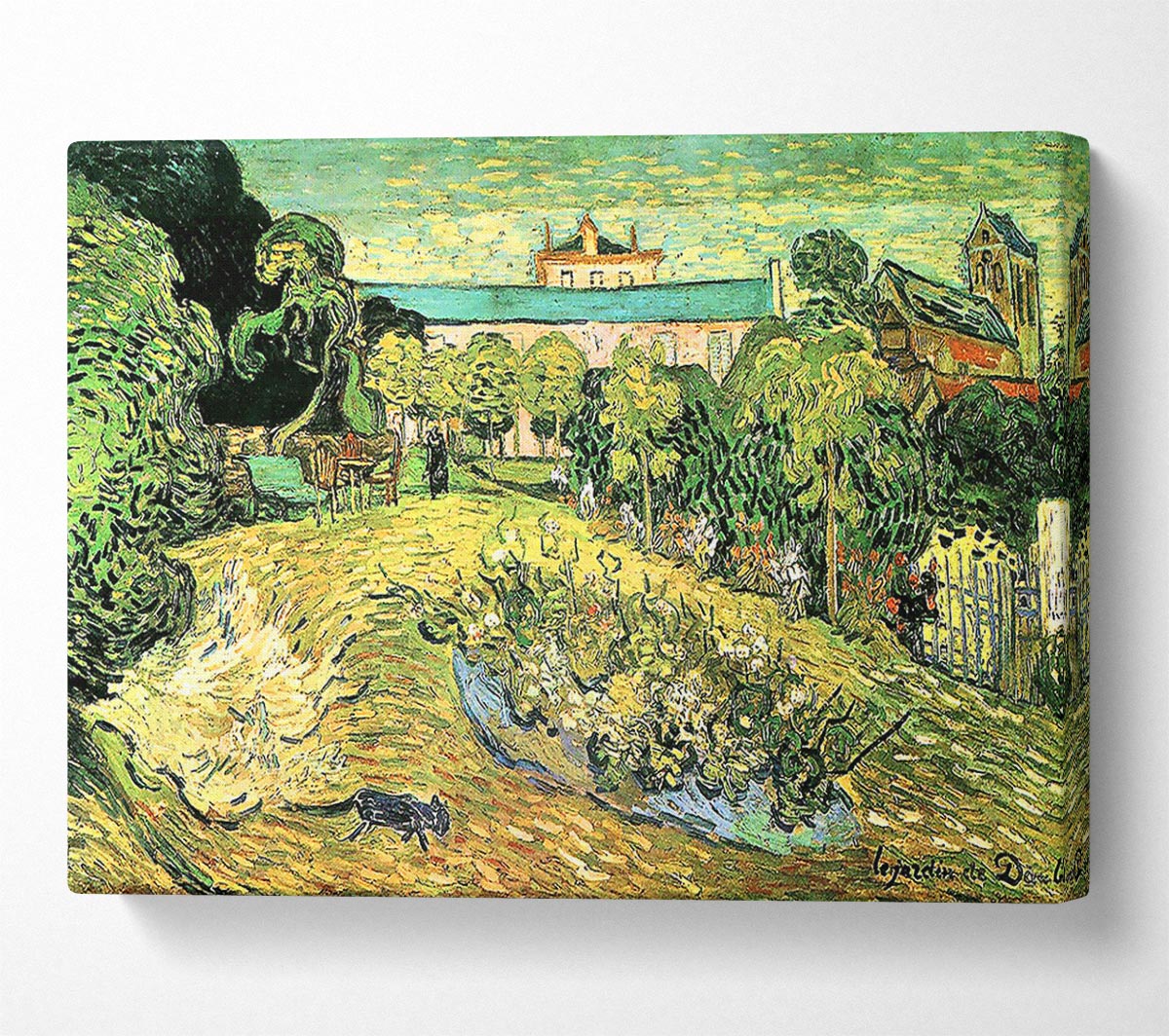 Van Gogh The Garden Of Daubigny Canvas Art