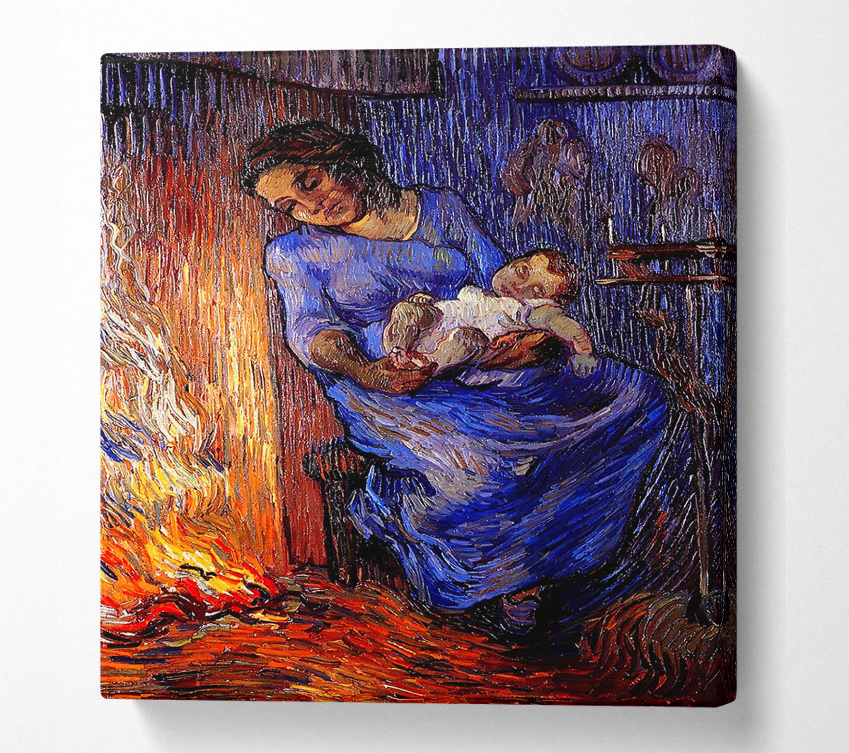 Van Gogh The Man Is At Sea After Demont-Breton Canvas Wall Art