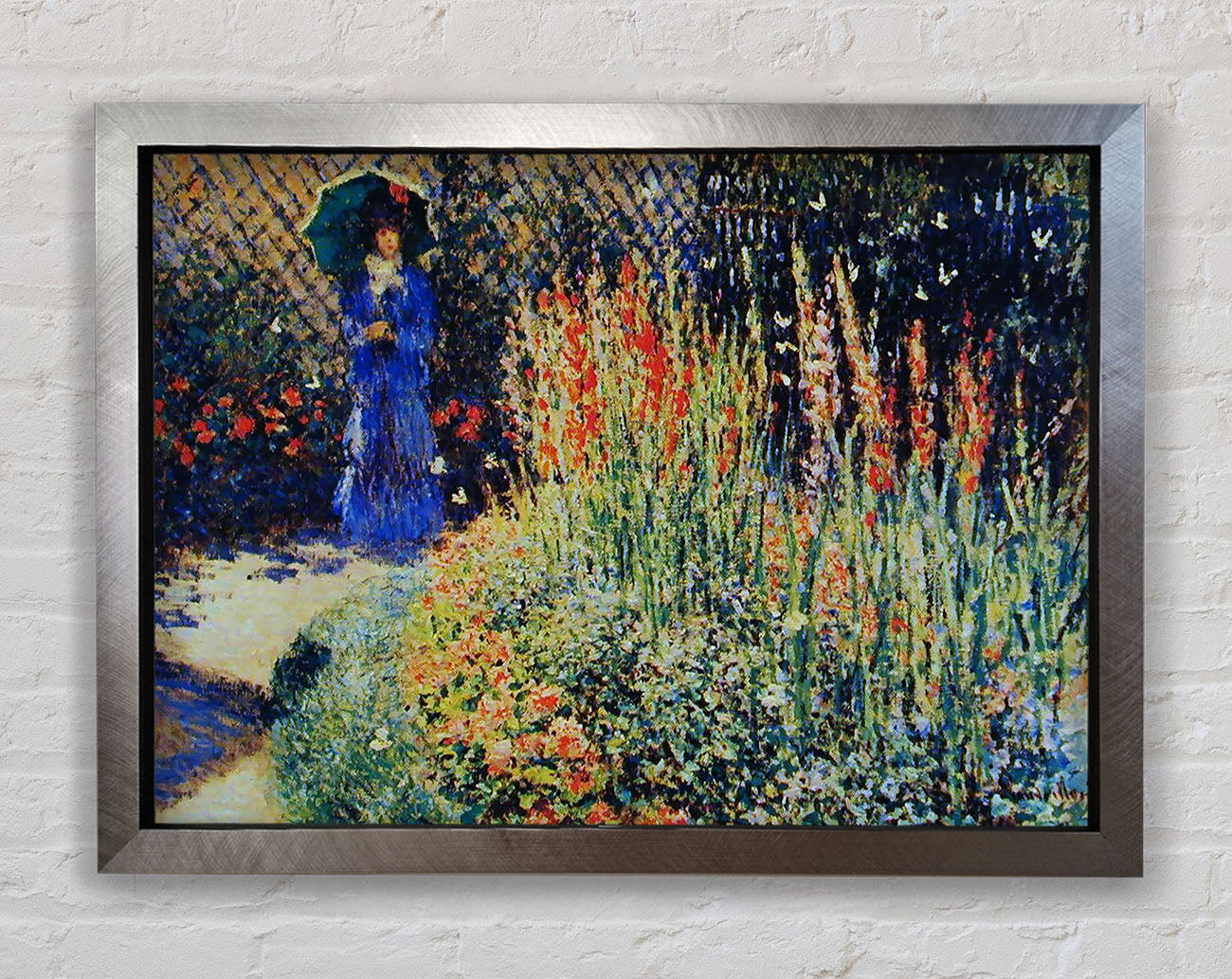 Van Gogh The Peasant Wifes Garden Framed Print
