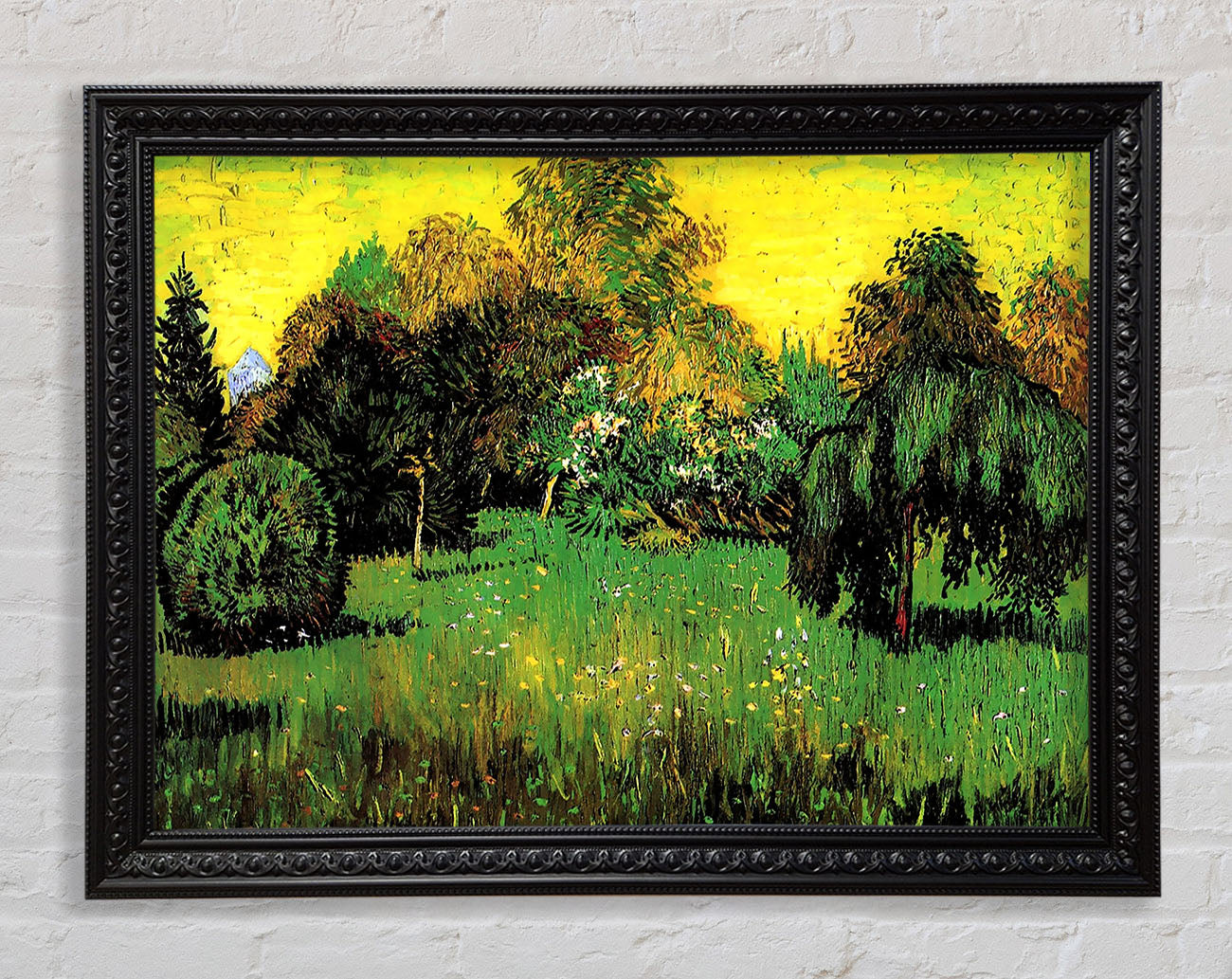 Van Gogh The Poets Garden Framed Print