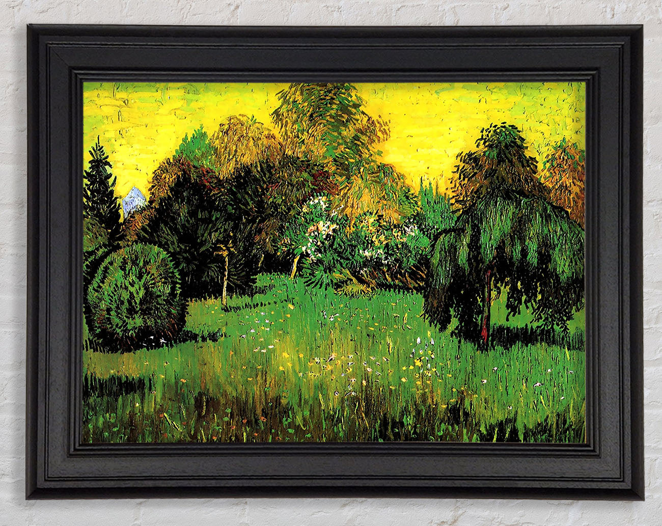 Van Gogh The Poets Garden Framed Print