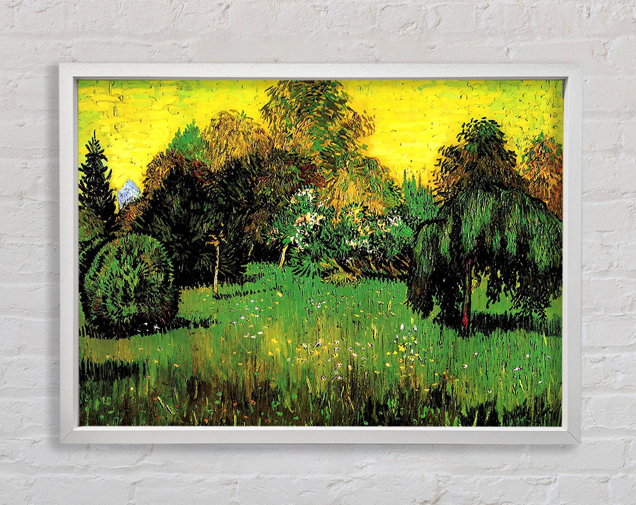 Van Gogh The Poets Garden Framed Print