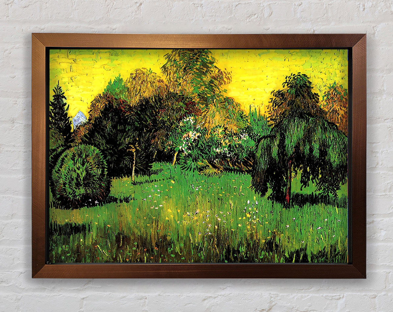 Van Gogh The Poets Garden Framed Print