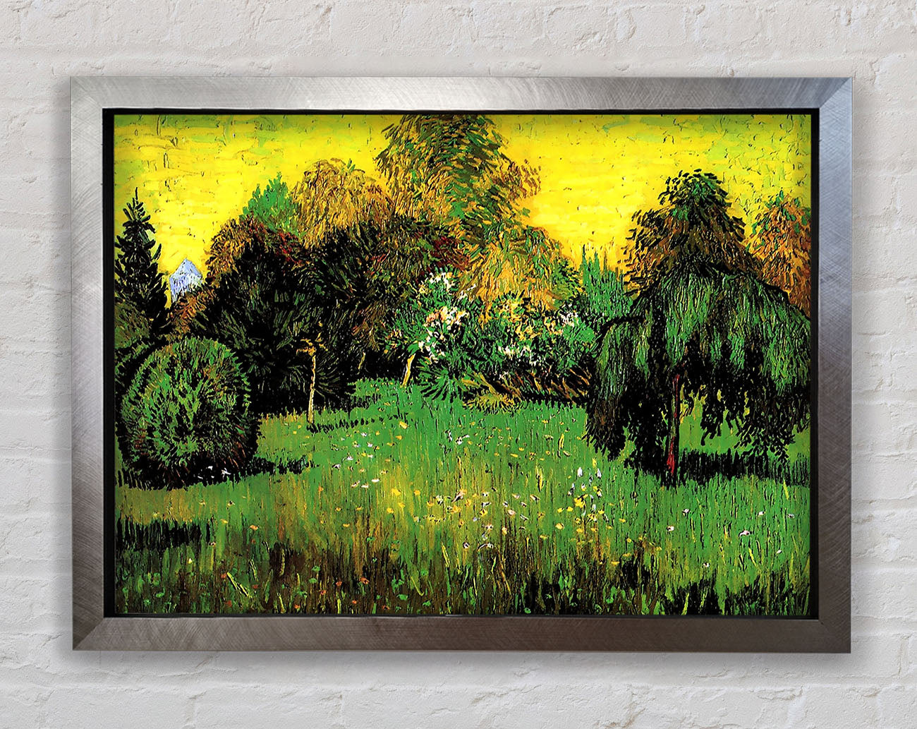 Van Gogh The Poets Garden Framed Print