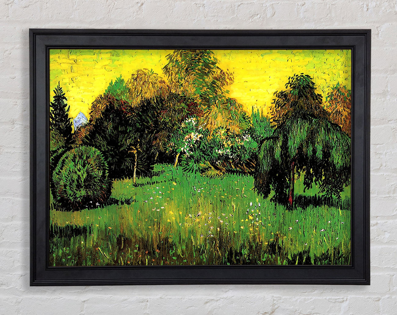 Van Gogh The Poets Garden Framed Print