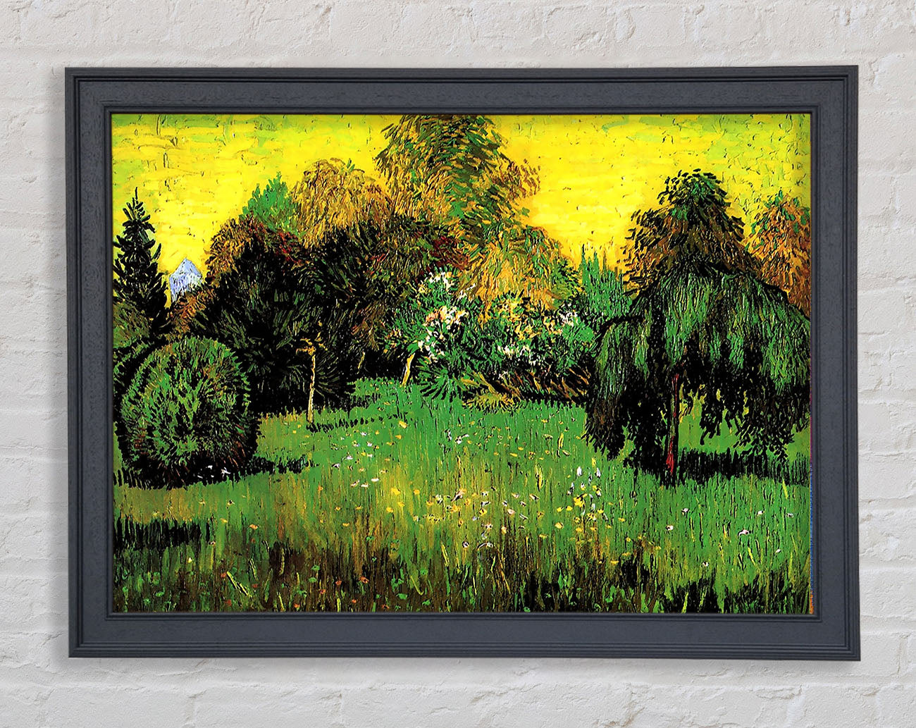 Van Gogh The Poets Garden Framed Print