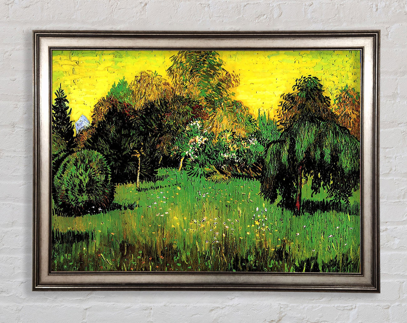 Van Gogh The Poets Garden Framed Print