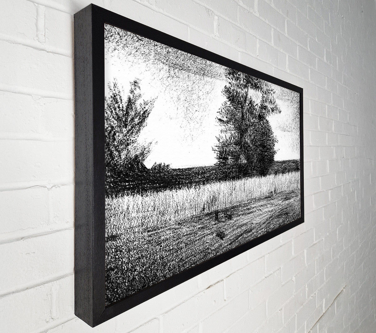 Seurat The Trees Canvas Wall Art
