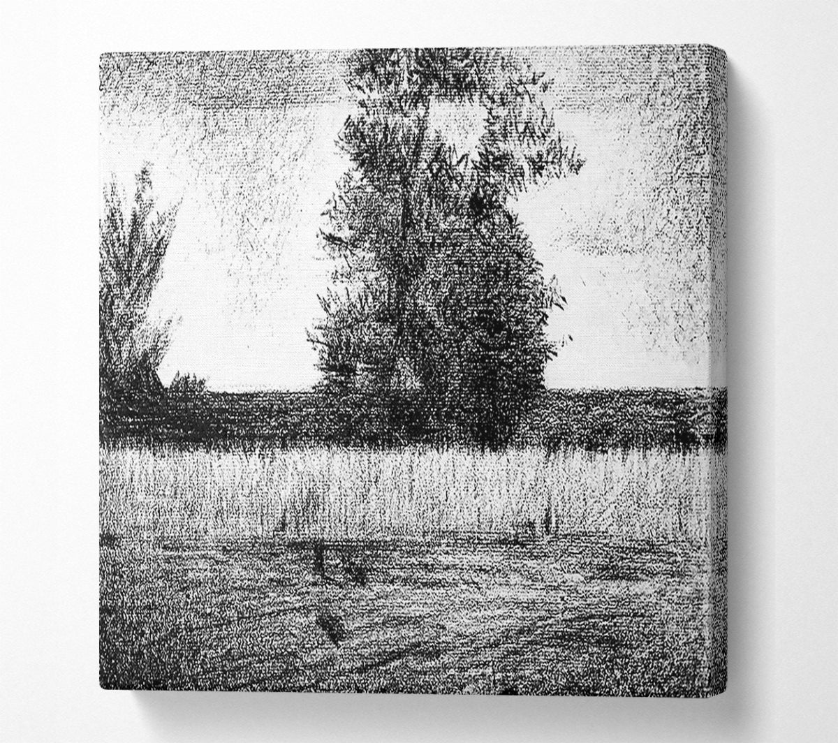 Seurat The Trees Canvas Wall Art