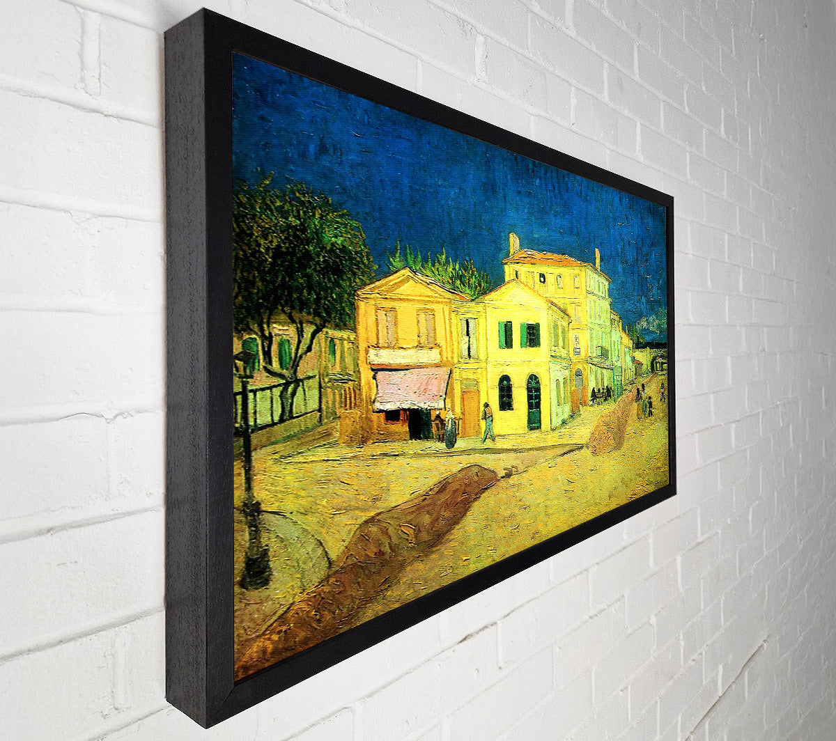 Van Gogh The Yellow House Vincents House Canvas Wall Art