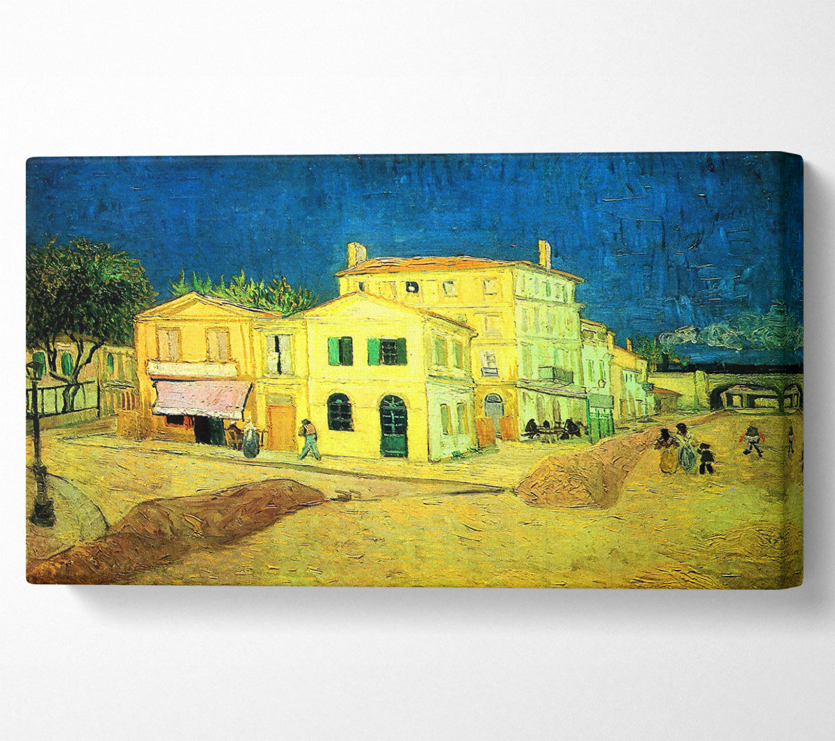 Van Gogh The Yellow House Vincents House Canvas Wall Art