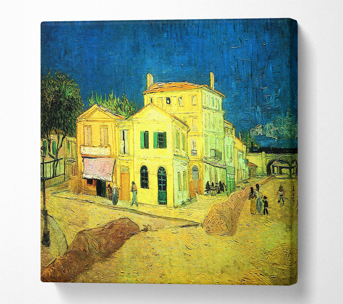 Van Gogh The Yellow House Vincents House Canvas Wall Art