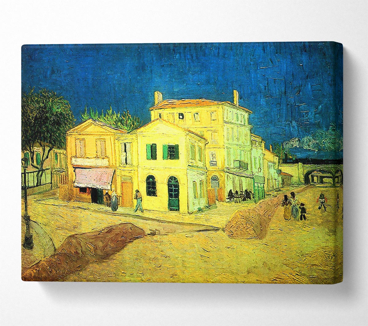 Van Gogh The Yellow House Vincents House Canvas Wall Art