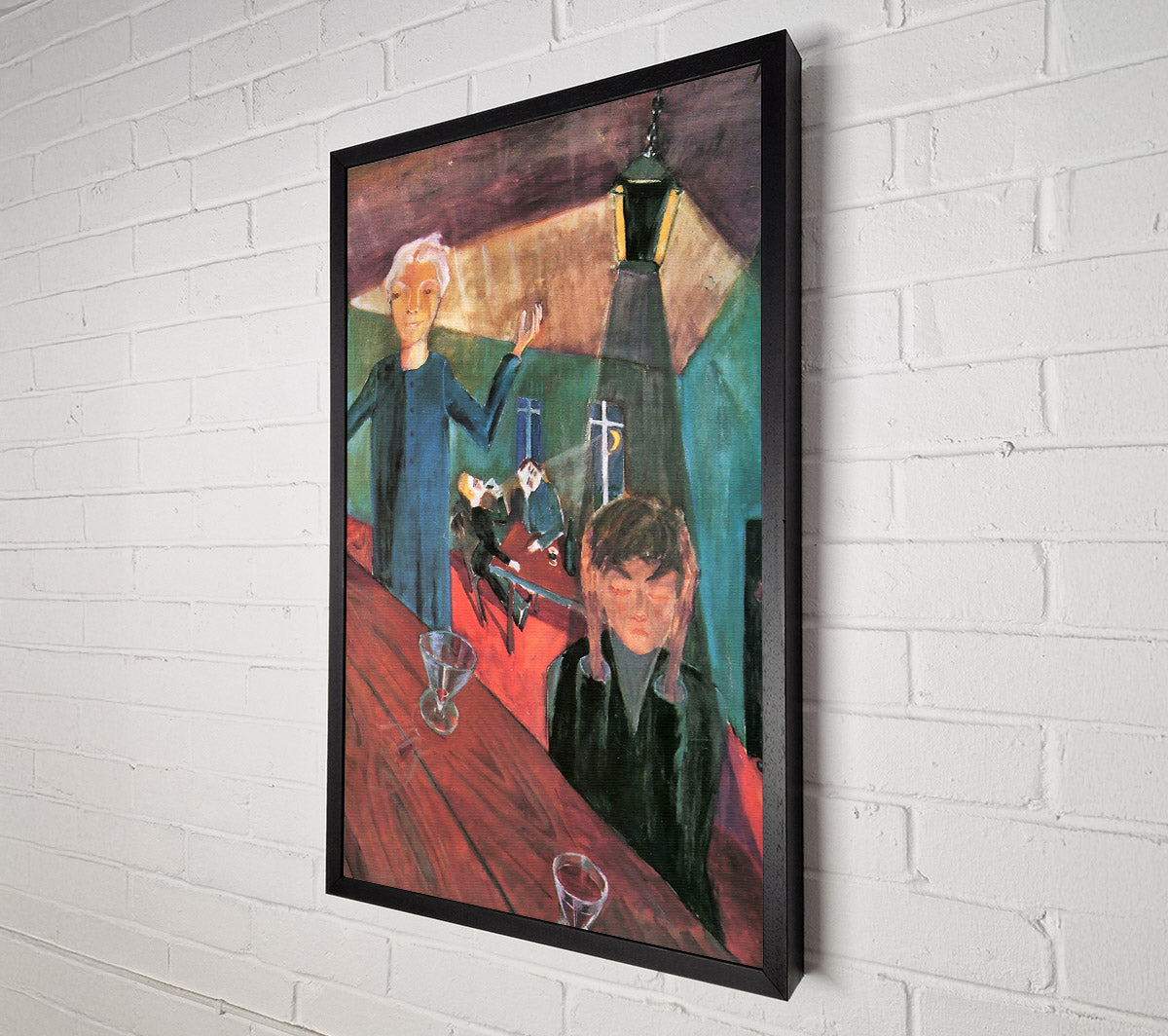 Walter Gramatte Trinker Canvas Wall Art