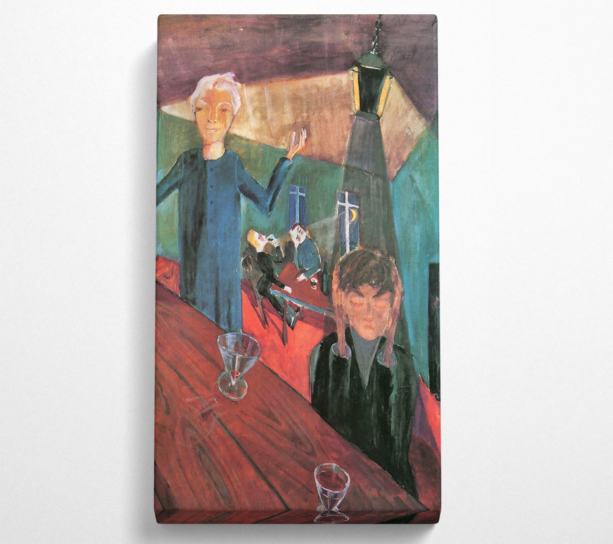 Walter Gramatte Trinker Canvas Wall Art