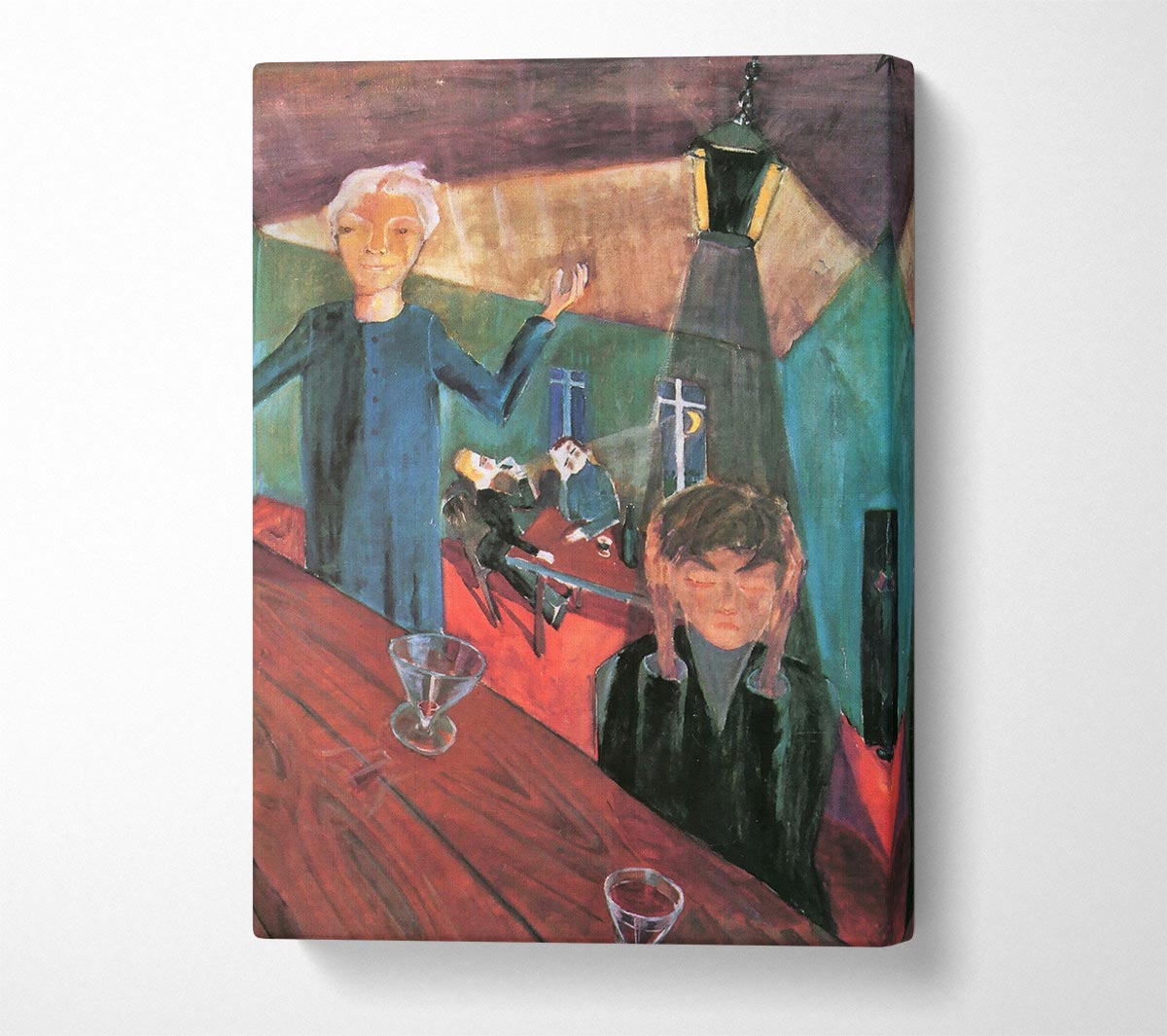 Walter Gramatte Trinker Canvas Wall Art