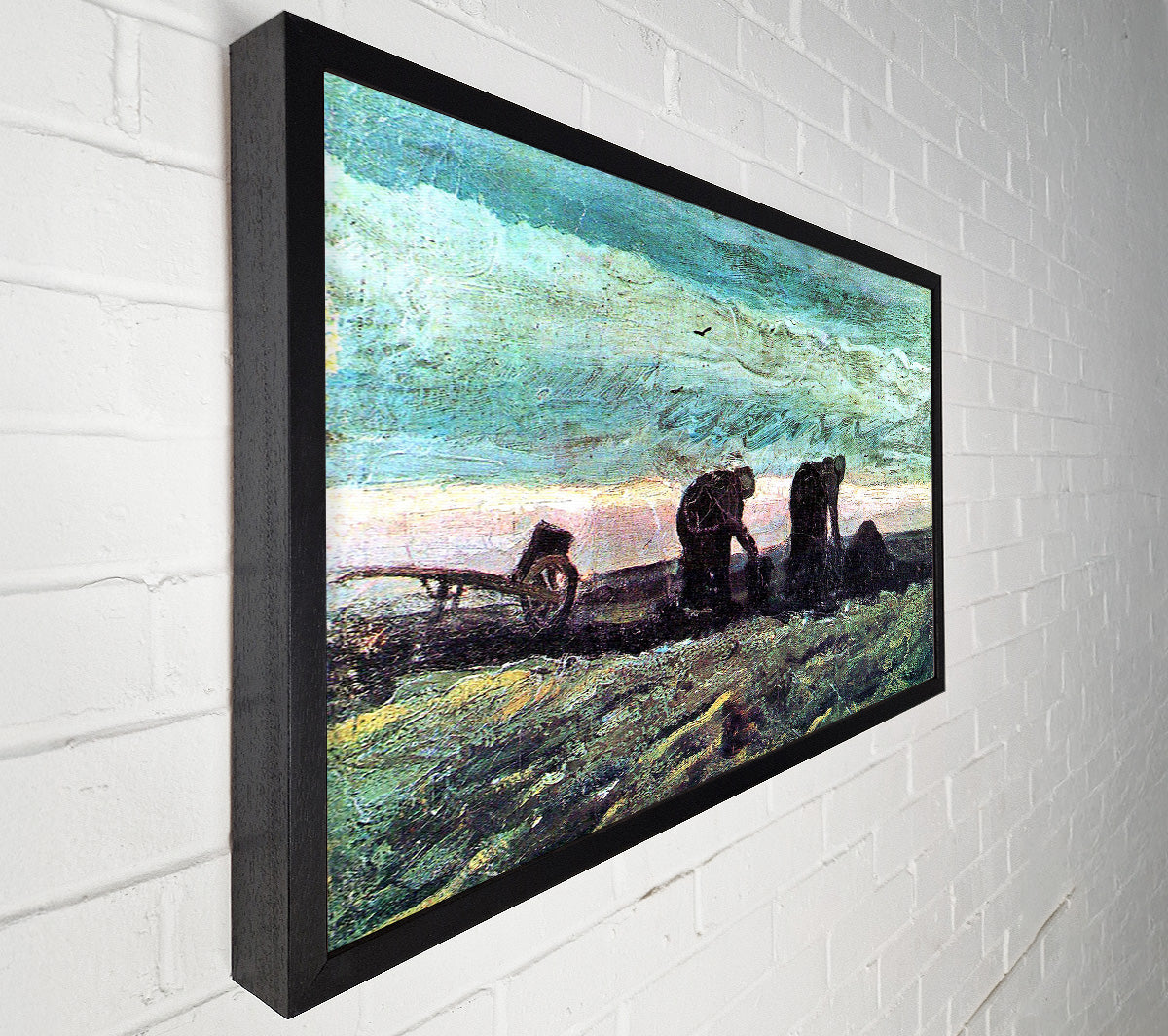 Van Gogh Two Farmers Canvas Wall Art