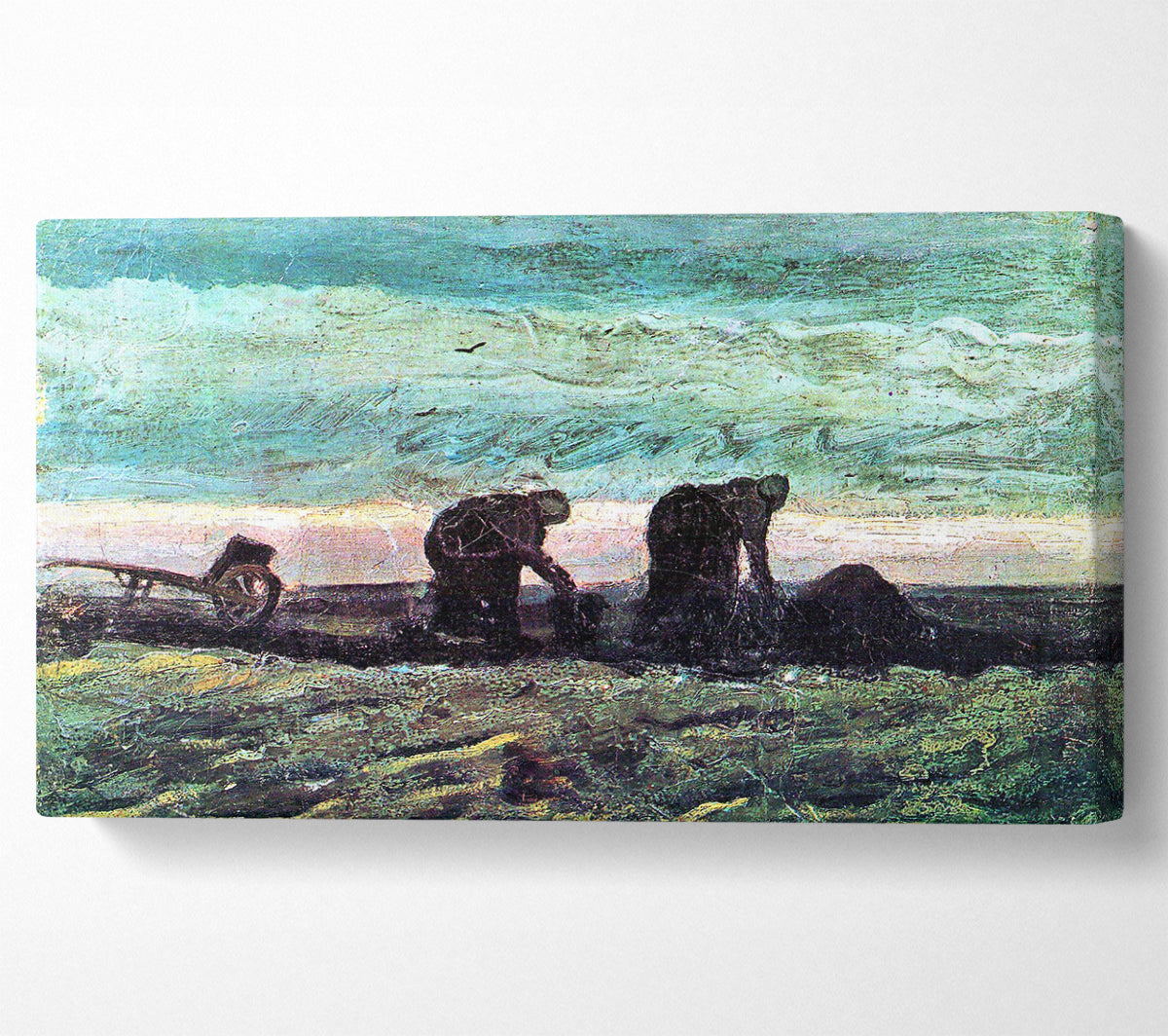 Van Gogh Two Farmers Canvas Wall Art