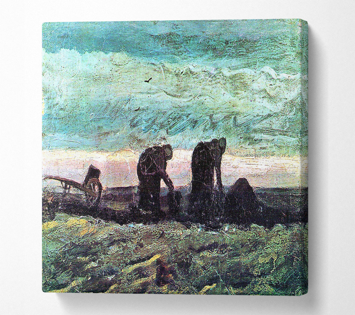 Van Gogh Two Farmers Canvas Wall Art