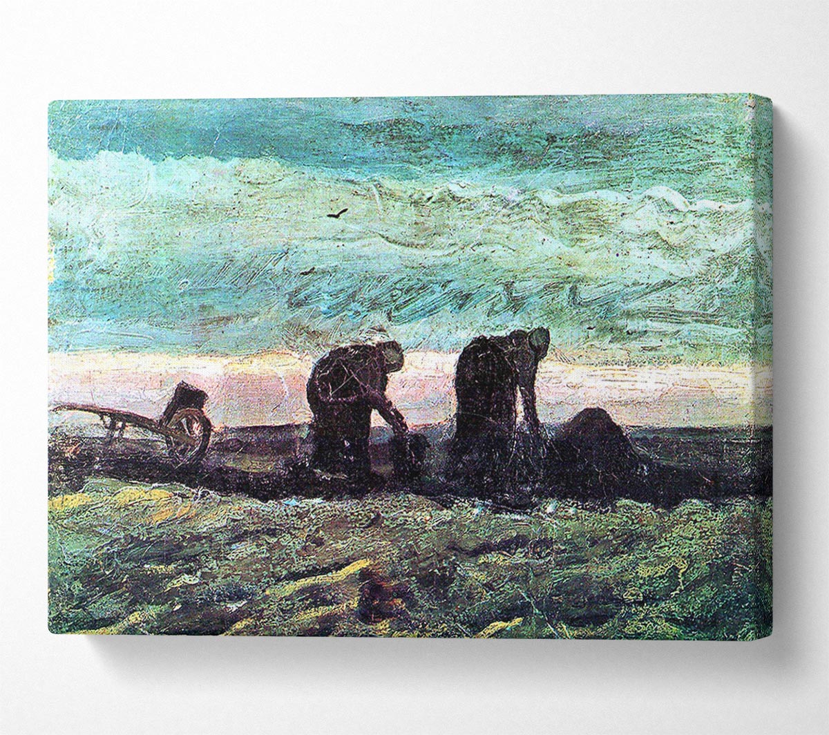 Van Gogh Two Farmers Canvas Wall Art