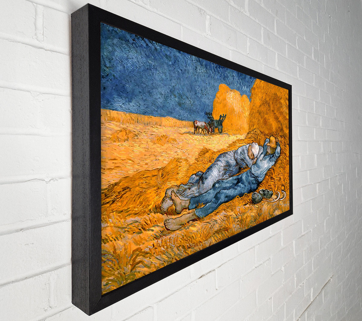 Van Gogh Rest From Work Canvas Wall Art