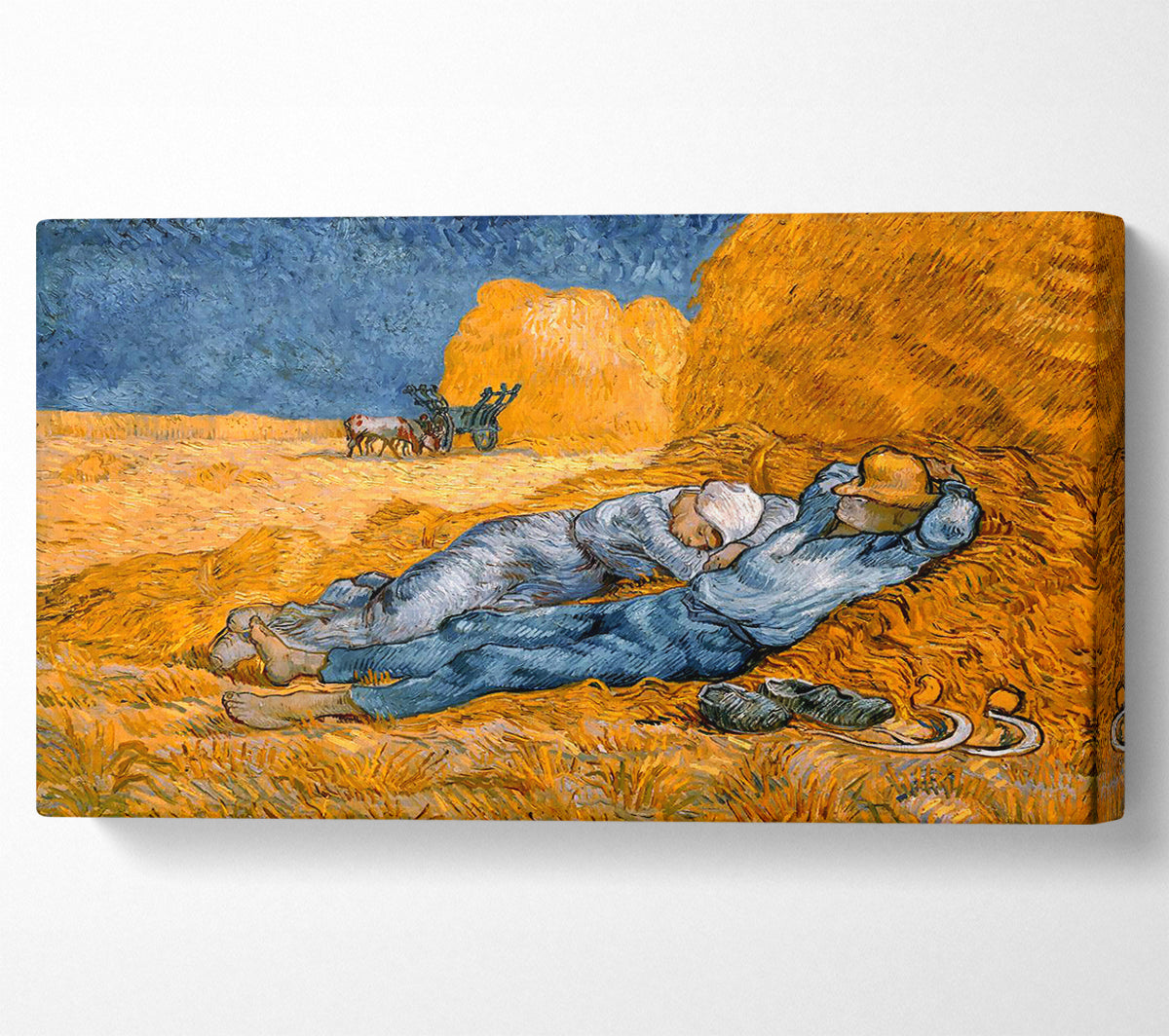 Van Gogh Rest From Work Canvas Wall Art