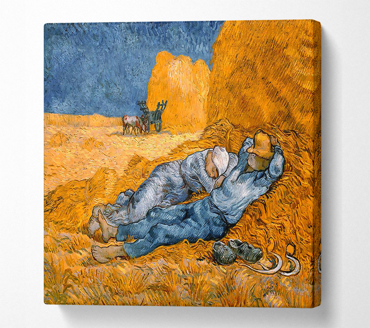 Van Gogh Rest From Work Canvas Wall Art