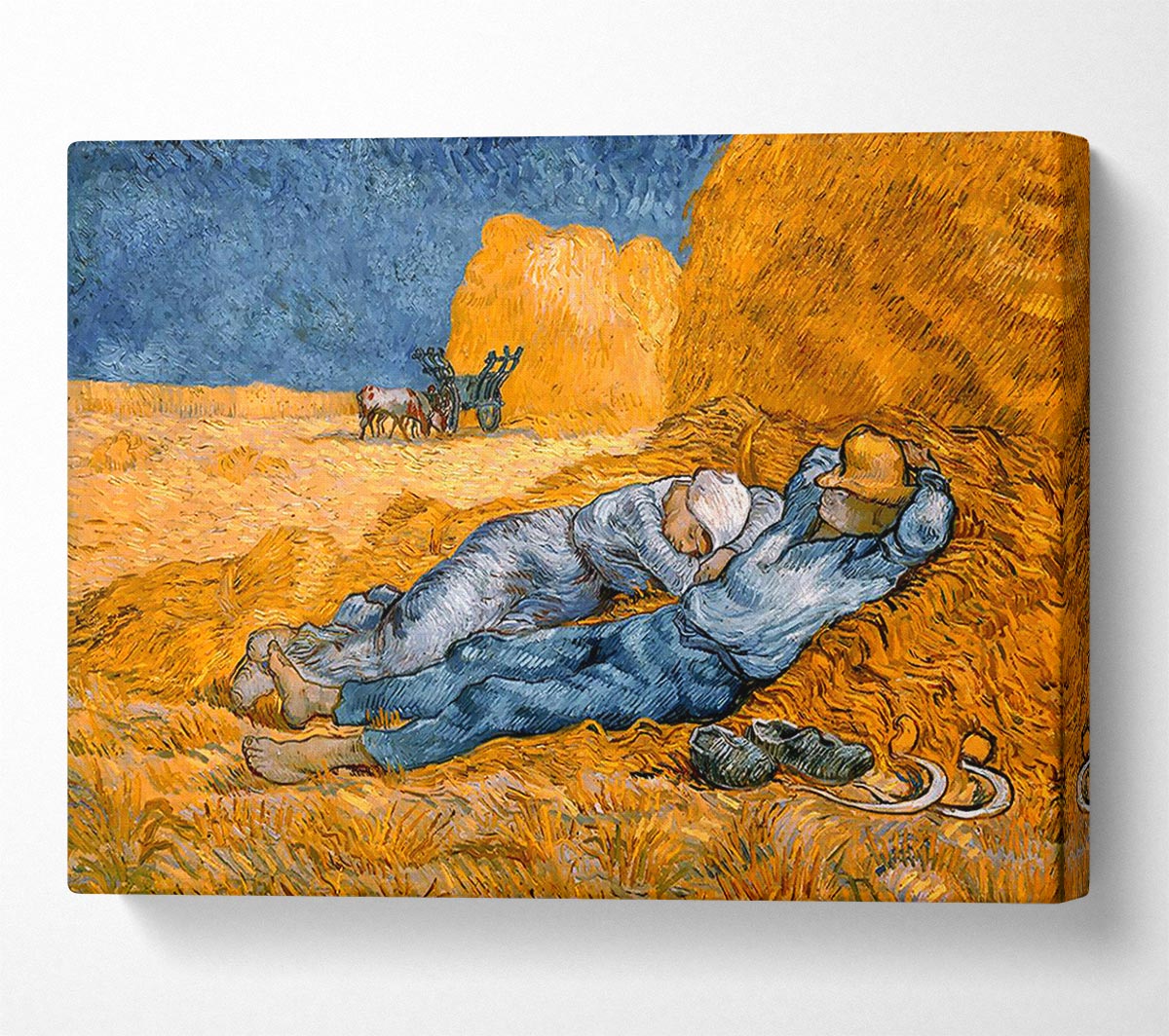 Van Gogh Rest From Work Canvas Wall Art