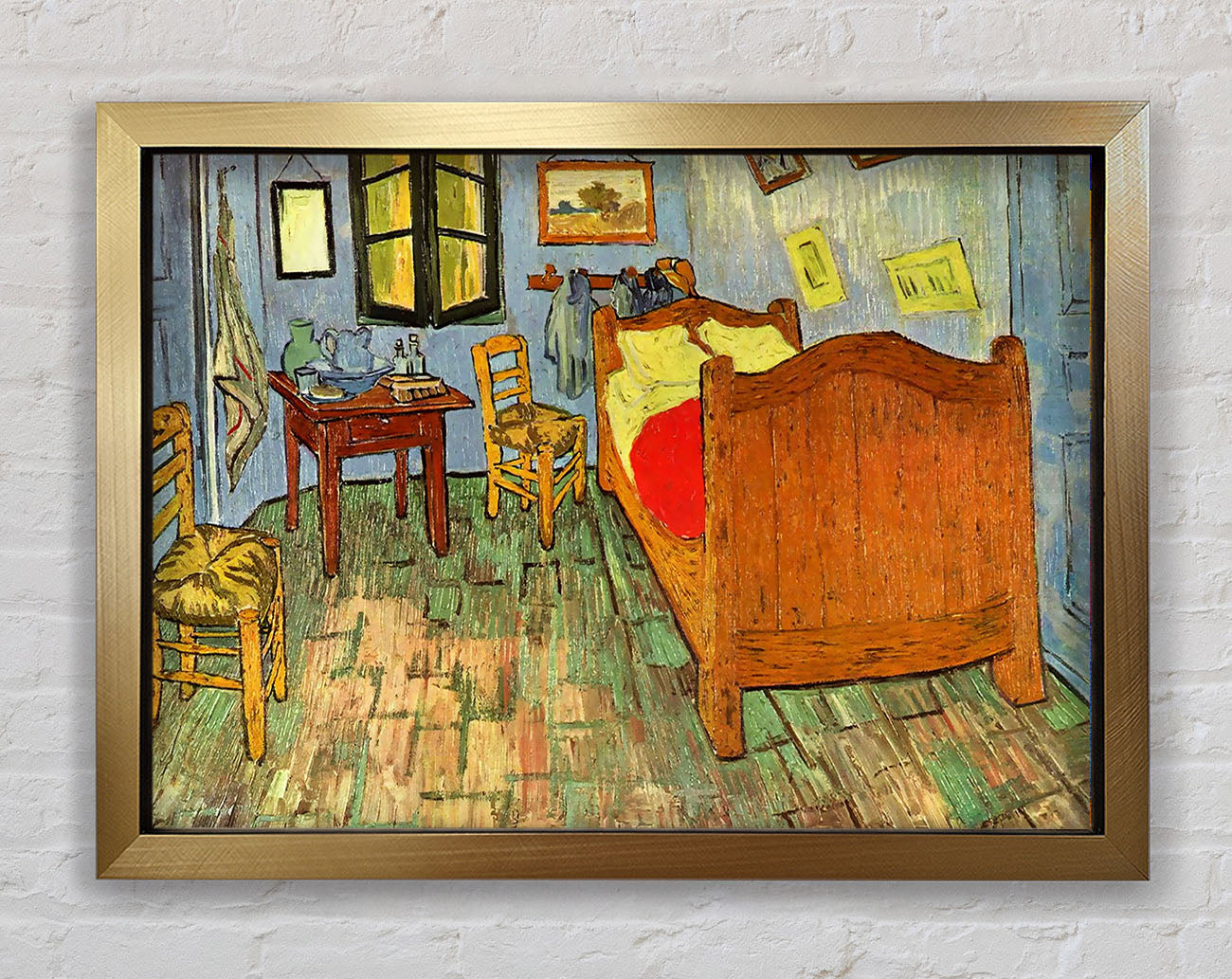 Van Goghs Bedroom By Van Gogh Framed Print