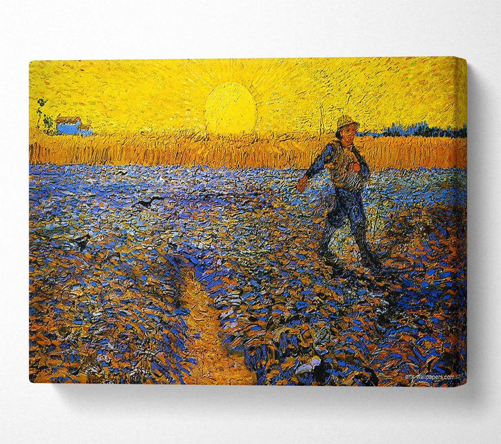 Van Gogh Sower Canvas Wall Art