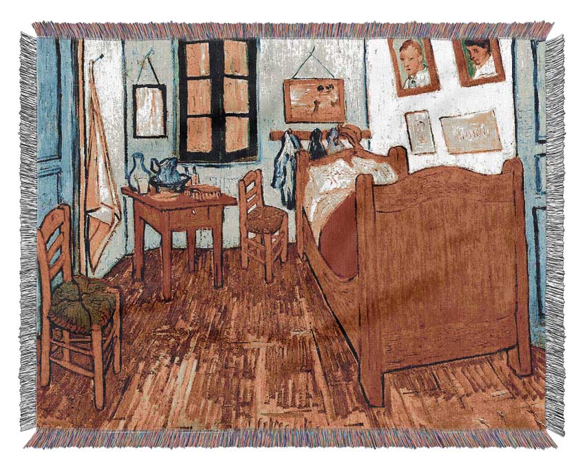 Vincent Van Gogh His Bedroom 4