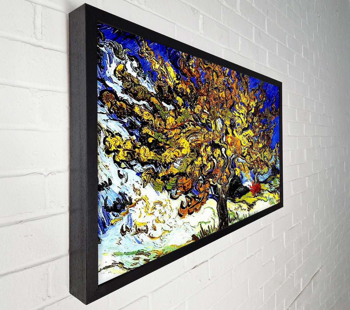 Vincent Van Gogh The Mulberry Tree Canvas Wall Art