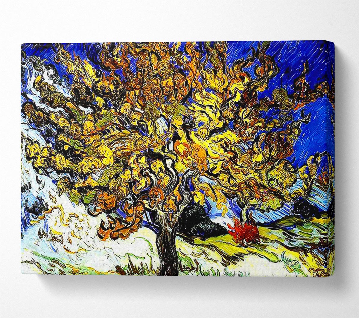 Vincent Van Gogh The Mulberry Tree Canvas Wall Art