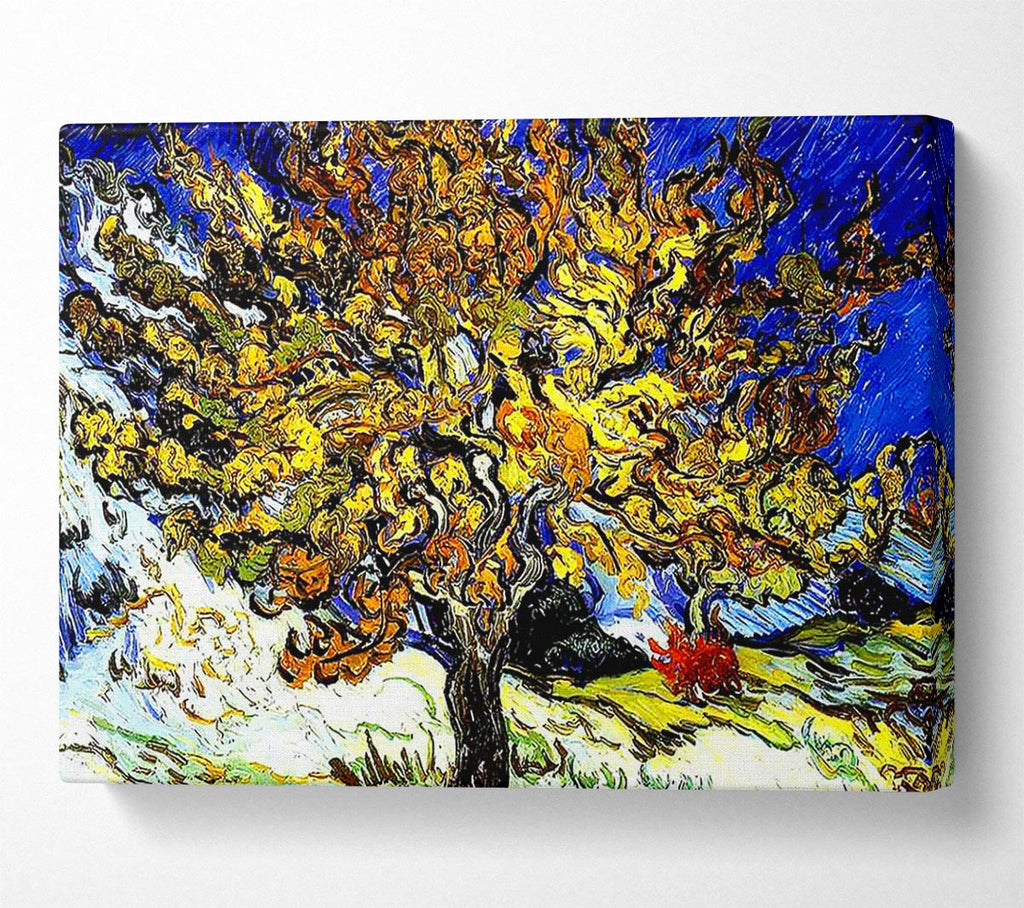 Vincent Van Gogh The Mulberry Tree Canvas Wall Art