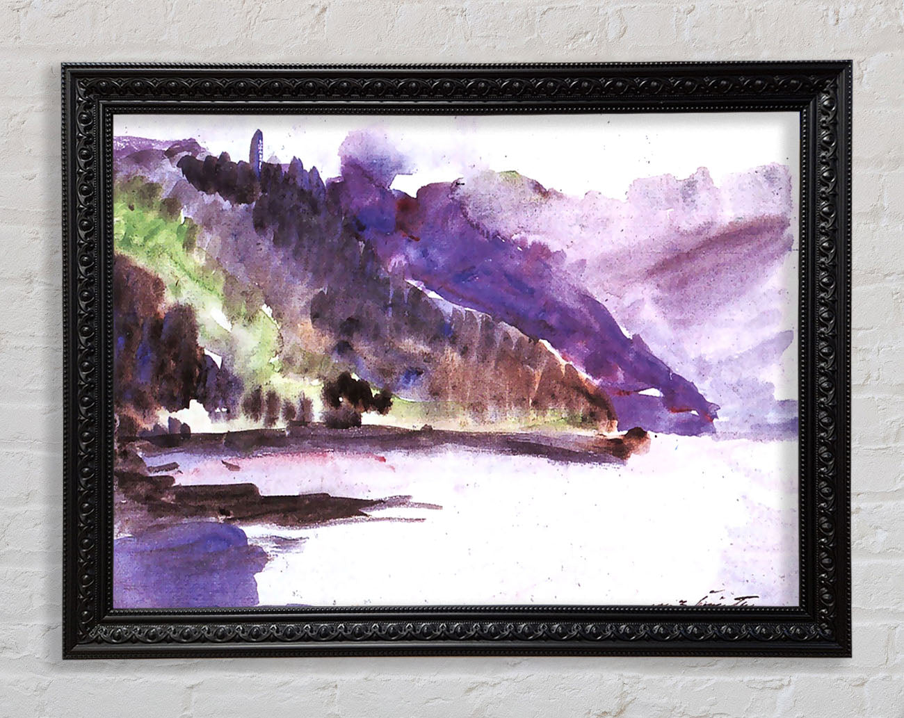 Lovis Corinth Walchensee 6 Framed Print